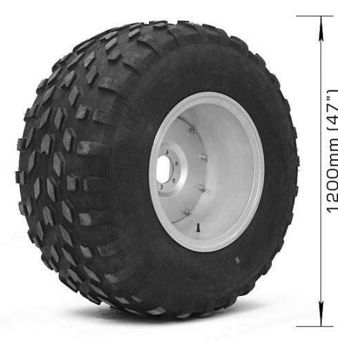 Assembled wheel X-TRIM (4 layers) with 6х139,7, DIA 110 disk